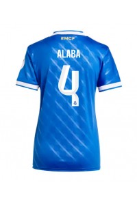 Real Madrid David Alaba #4 Jalkapallovaatteet Naisten Kolmaspaita 2025-26 Lyhythihainen